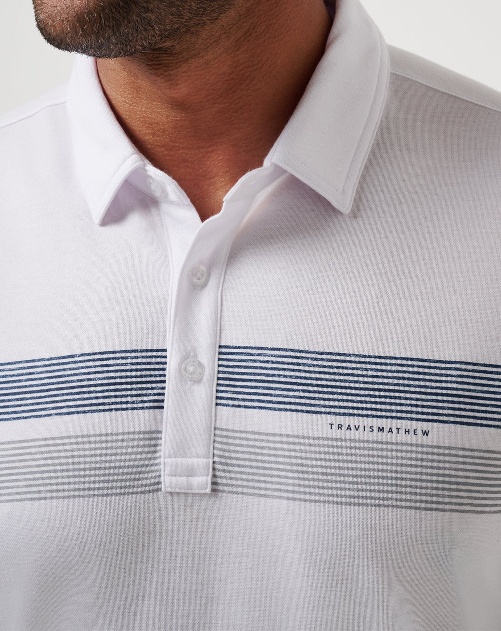 Cleveland Guardians Top Recruit Polo Men|Game Day|New/White
