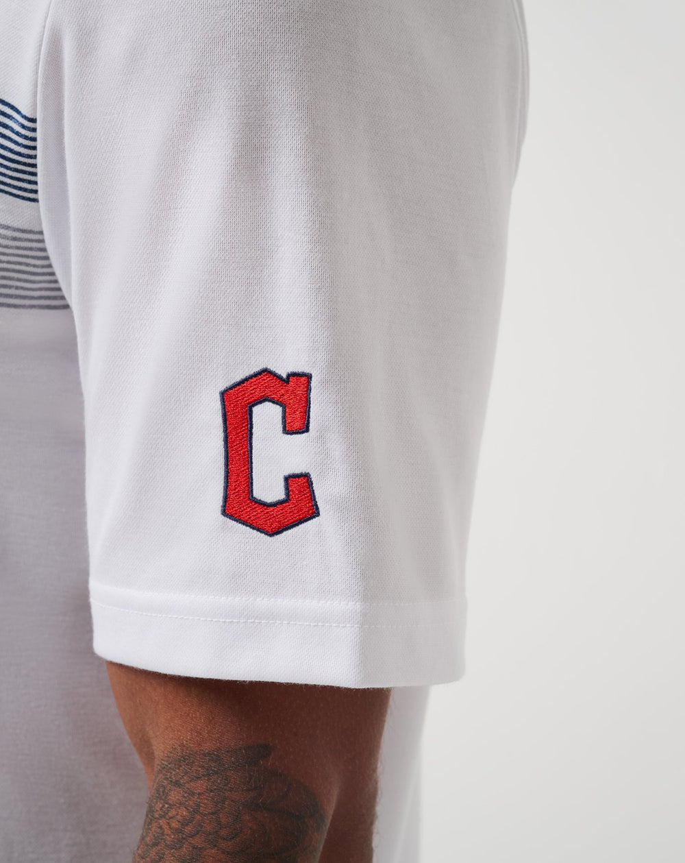 Cleveland Guardians Top Recruit Polo Men|Game Day|New/White