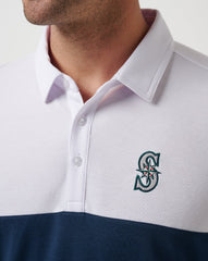 Seattle Mariners Home Run Leader Polo Men|Game Day|New/White/Navy