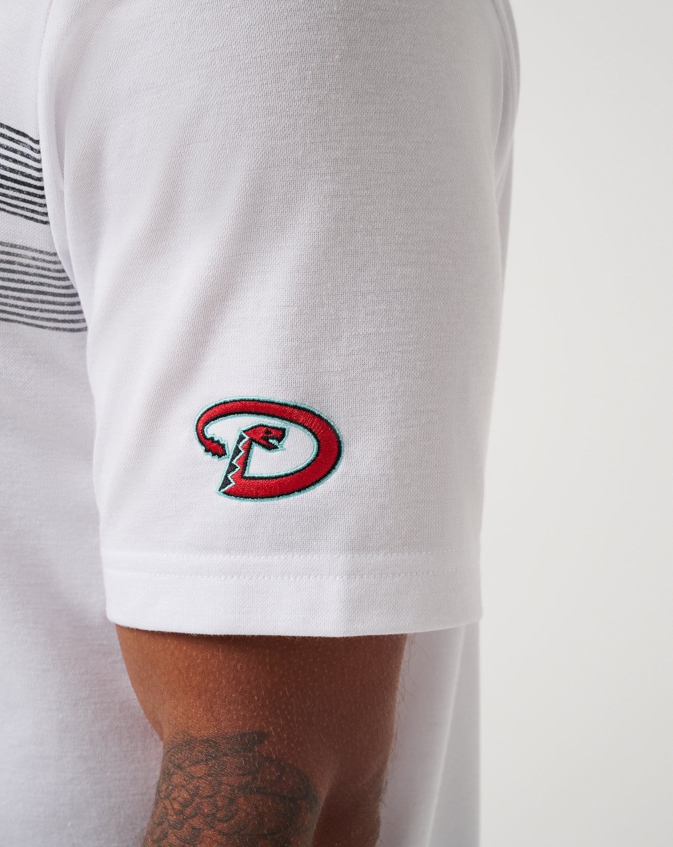 Arizona Diamondbacks Top Recruit Polo Men|New/White