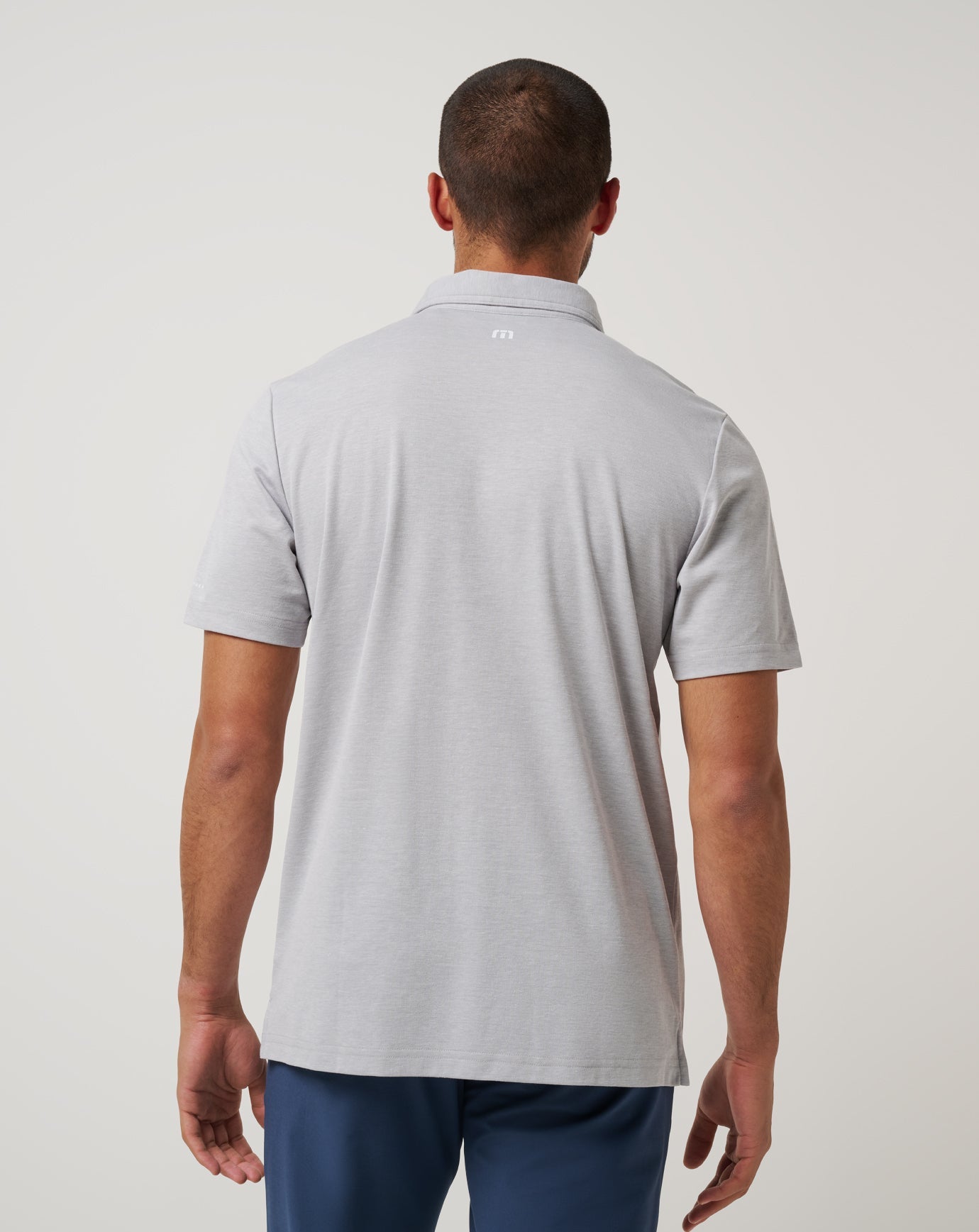 Texas Rangers Playoff Pitch Polo Men|New/Heather Grey