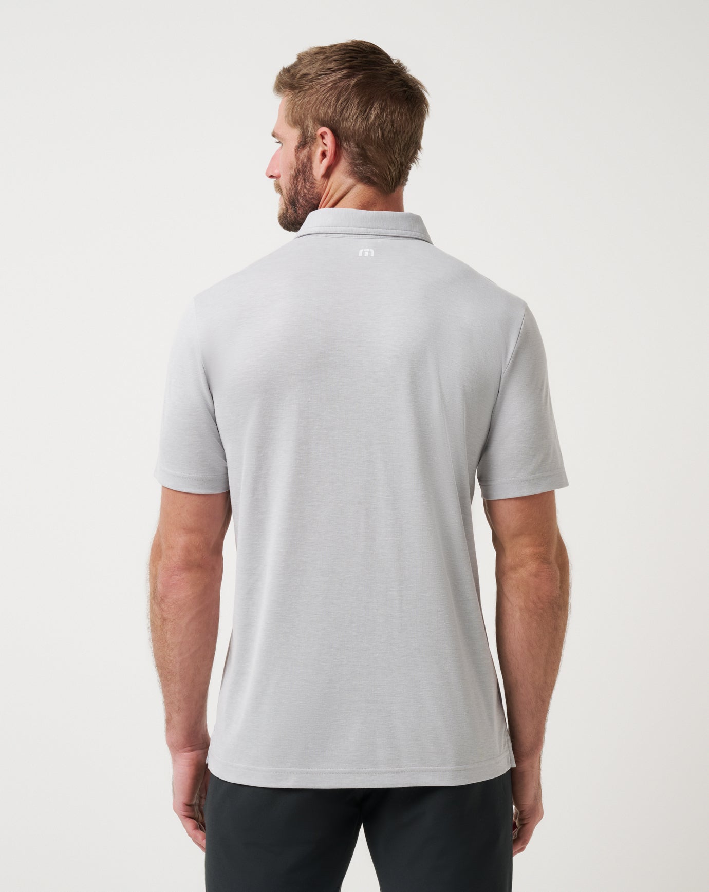 New York Mets Playoff Pitch Polo Men|New/Heather Grey