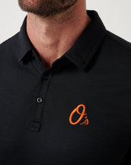 Baltimore Orioles Playoff Pitch Polo Men|New/Black