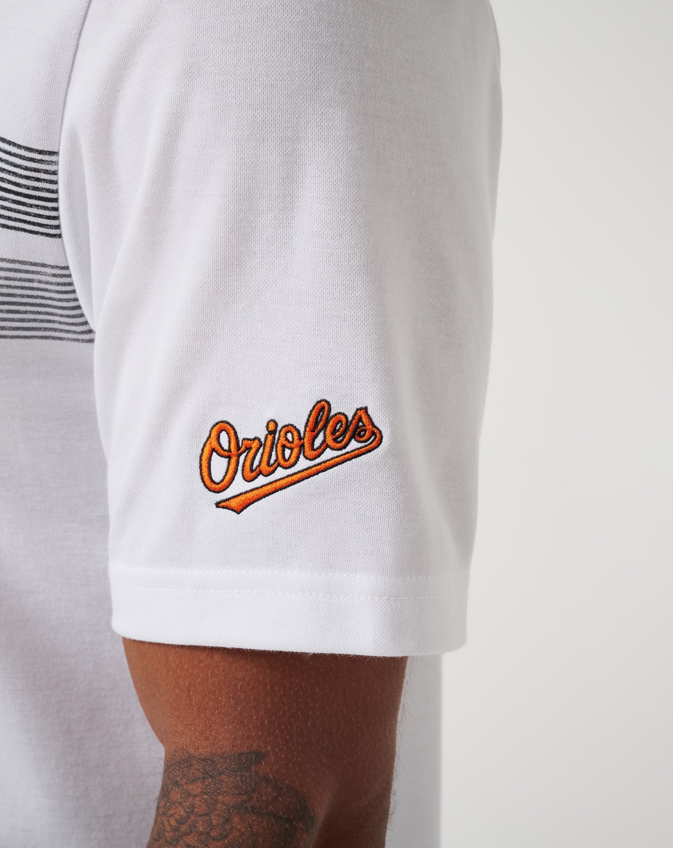 Baltimore Orioles Top Recruit Polo Men|New/White