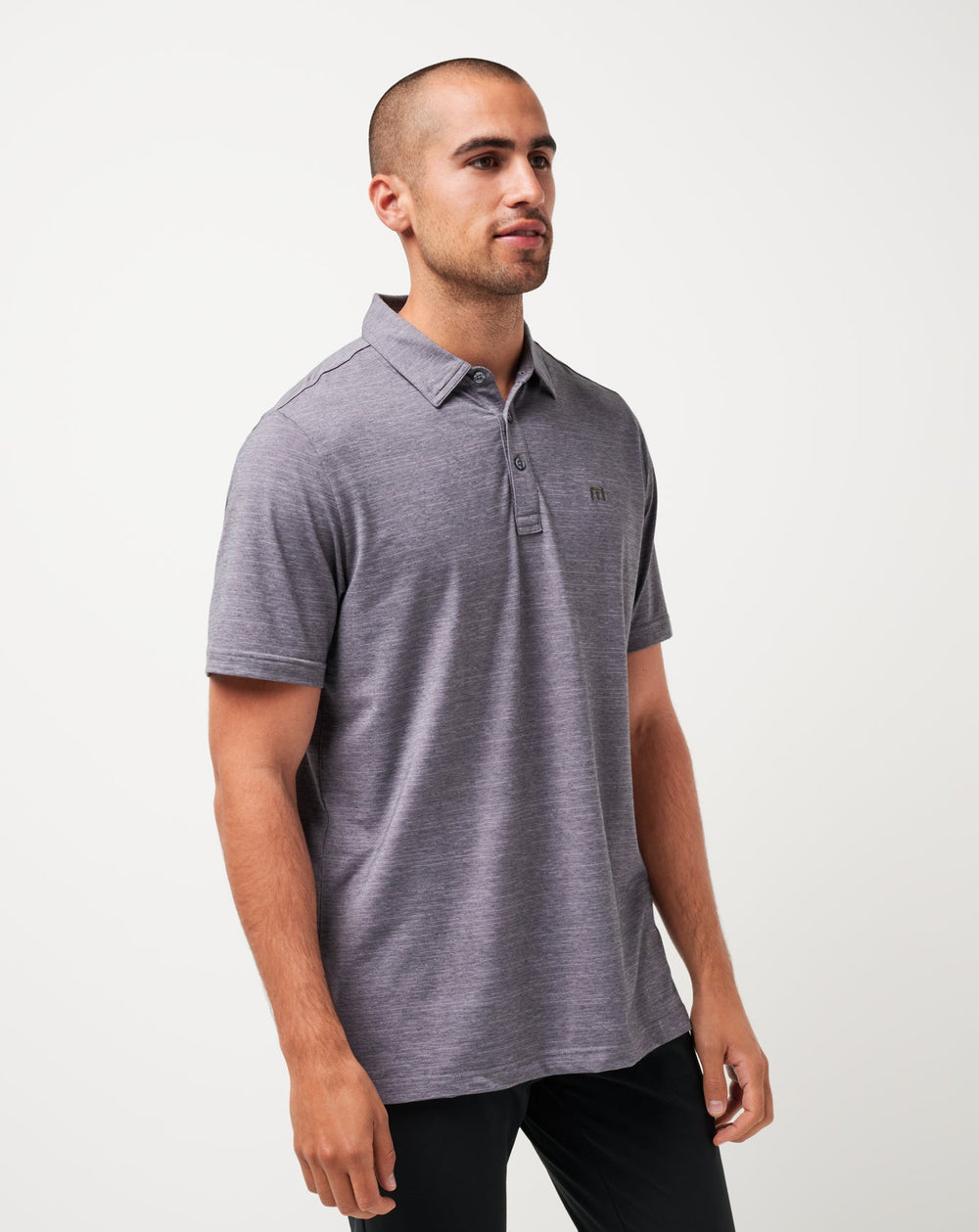 USC The Heater Polo Men|Game Day|New/Heather Microchip