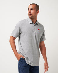 Texas Rangers The Zinna Polo Men|New/Heather Grey