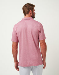 Texas Rangers The Zinna Polo Men|New/Heather Cardinal