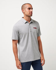 Atlanta Braves The Zinna Polo Men|New/Heather Grey