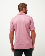Atlanta Braves The Zinna Polo Men|New/Heather Cardinal