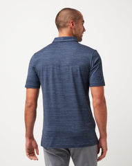 Atlanta Braves The Heater Polo Men|New/Vintage Indigo/Black