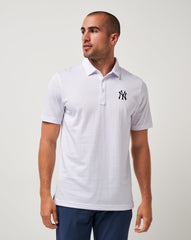 New York Yankees The Zinna Polo Men|Game Day|New/White