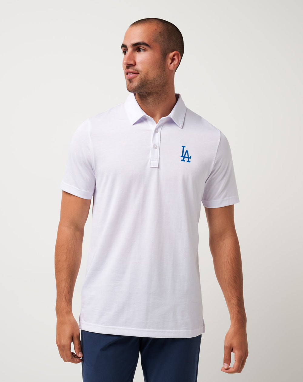 Los Angeles Dodgers The Zinna Polo Men|Game Day|New/White