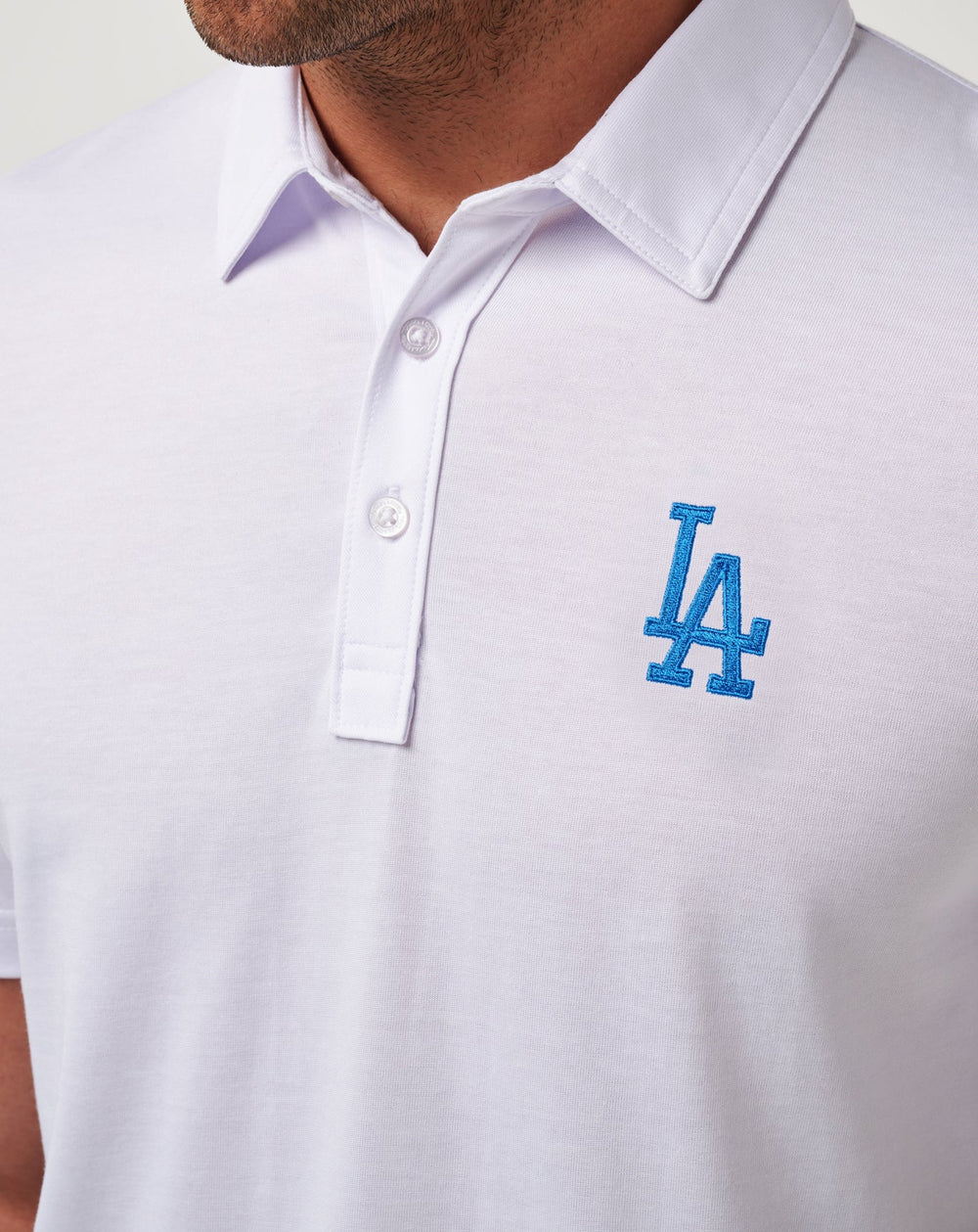 Los Angeles Dodgers The Zinna Polo Men|Game Day|New/White