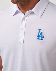 Los Angeles Dodgers The Zinna Polo Men|Game Day|New/White
