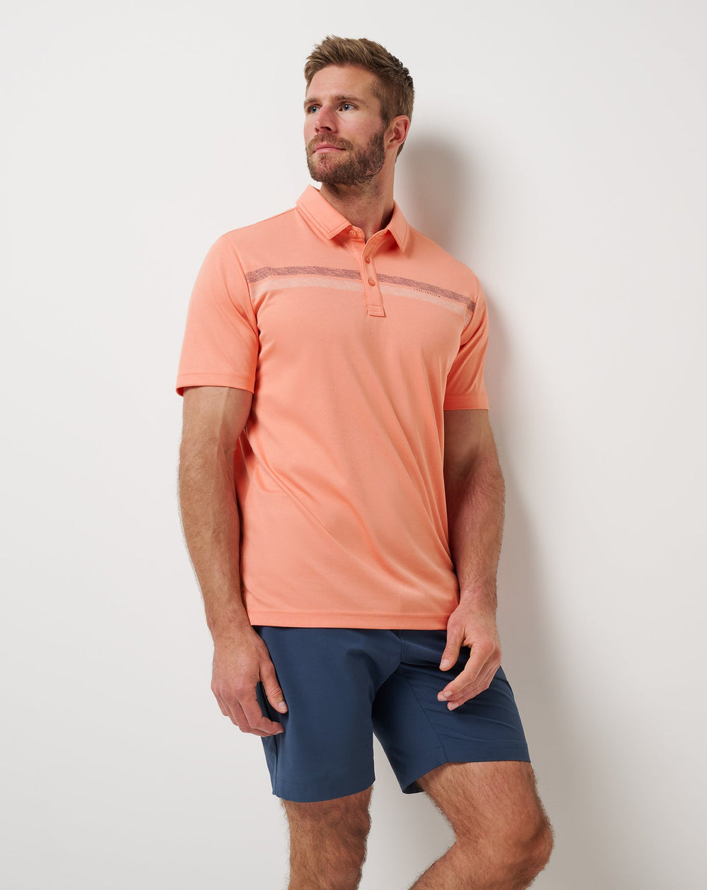 Roaming Routes Polo Men/Terra Cotta