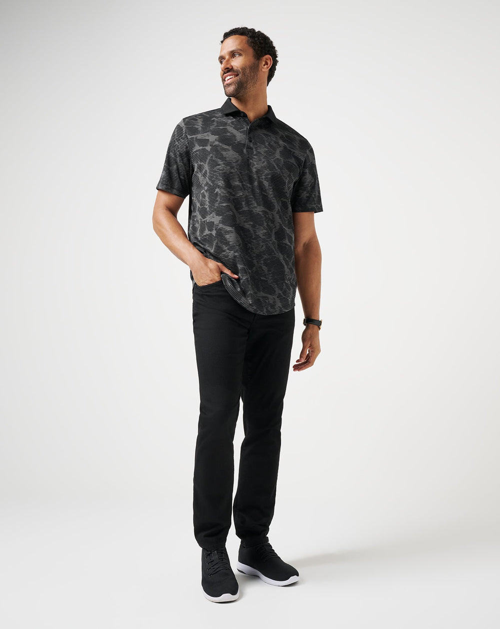 Study Abroad Polo Men/Black