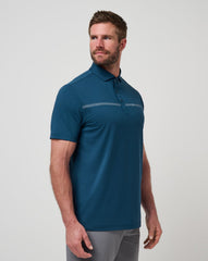 Heater Pro Chest Stripe Polo Men/Titan