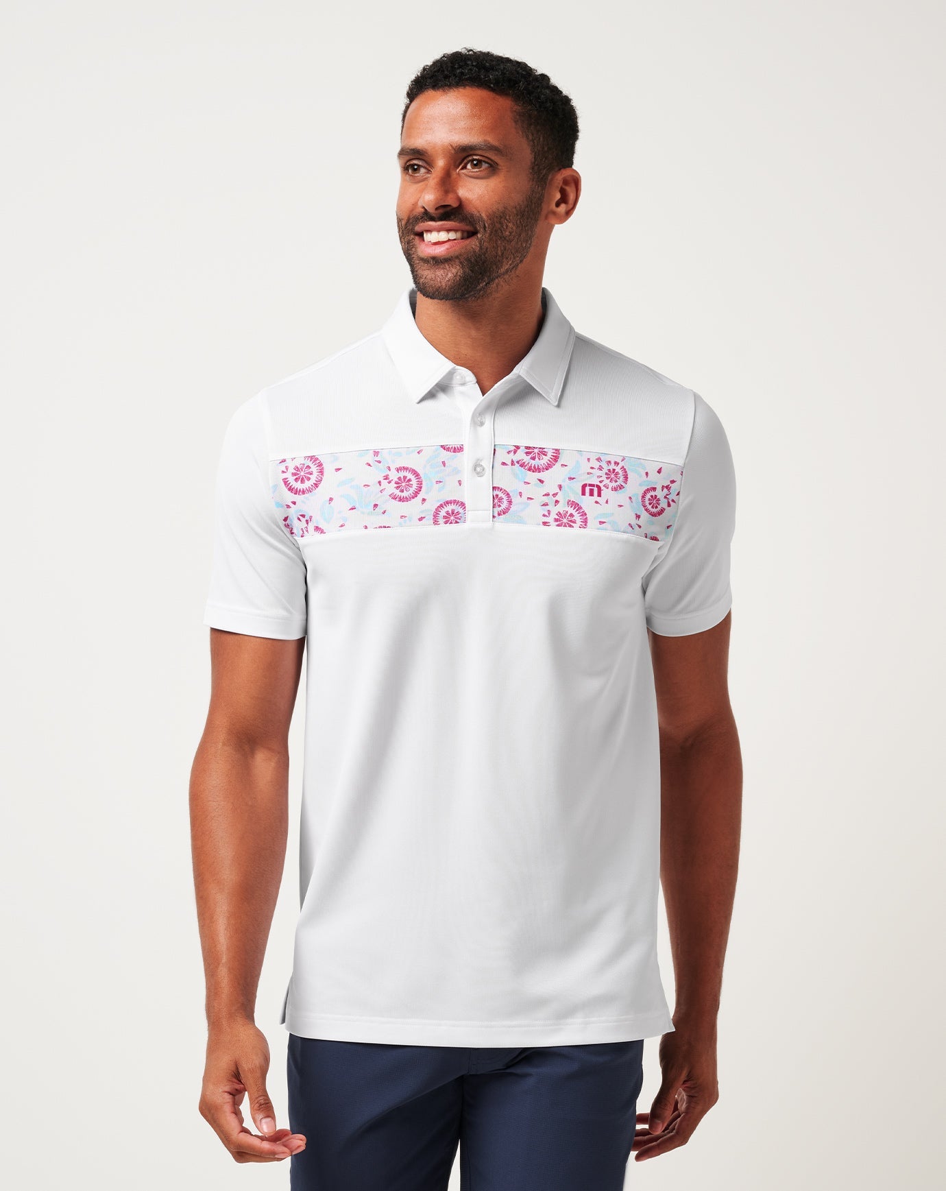 Good Good Flourish Polo Men/White