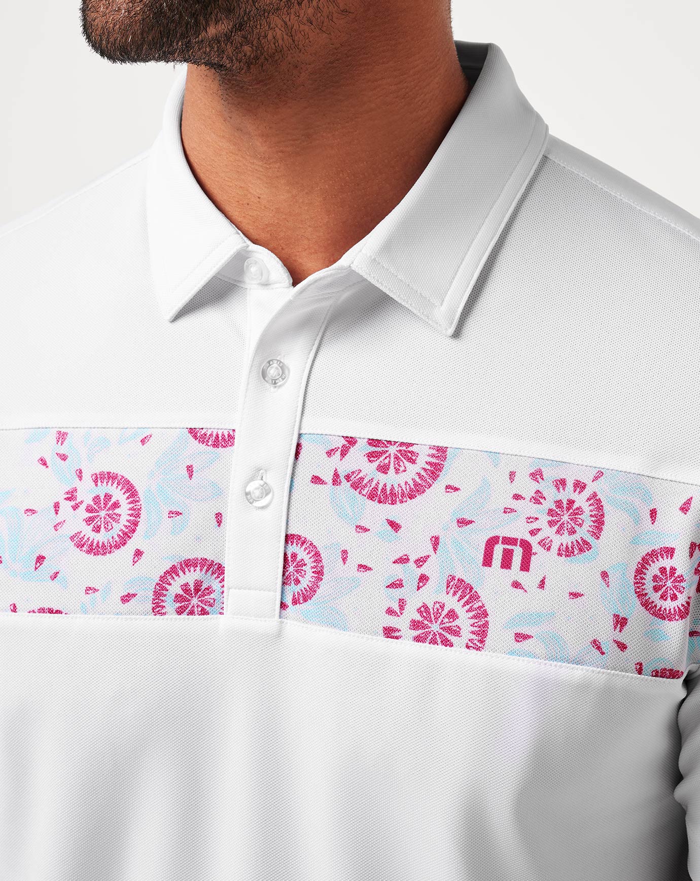 Good Good Flourish Polo Men/White