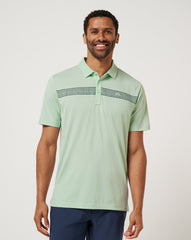 River Boat Cruise Polo Men|Golf/Aqua Foam
