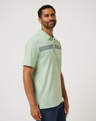 River Boat Cruise Polo Men|Golf/Aqua Foam