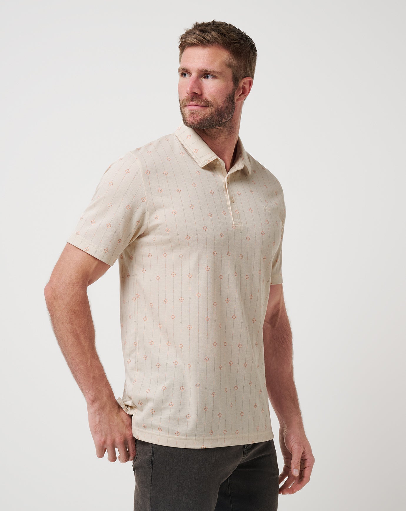 Deco Polo Men/Moonbeam