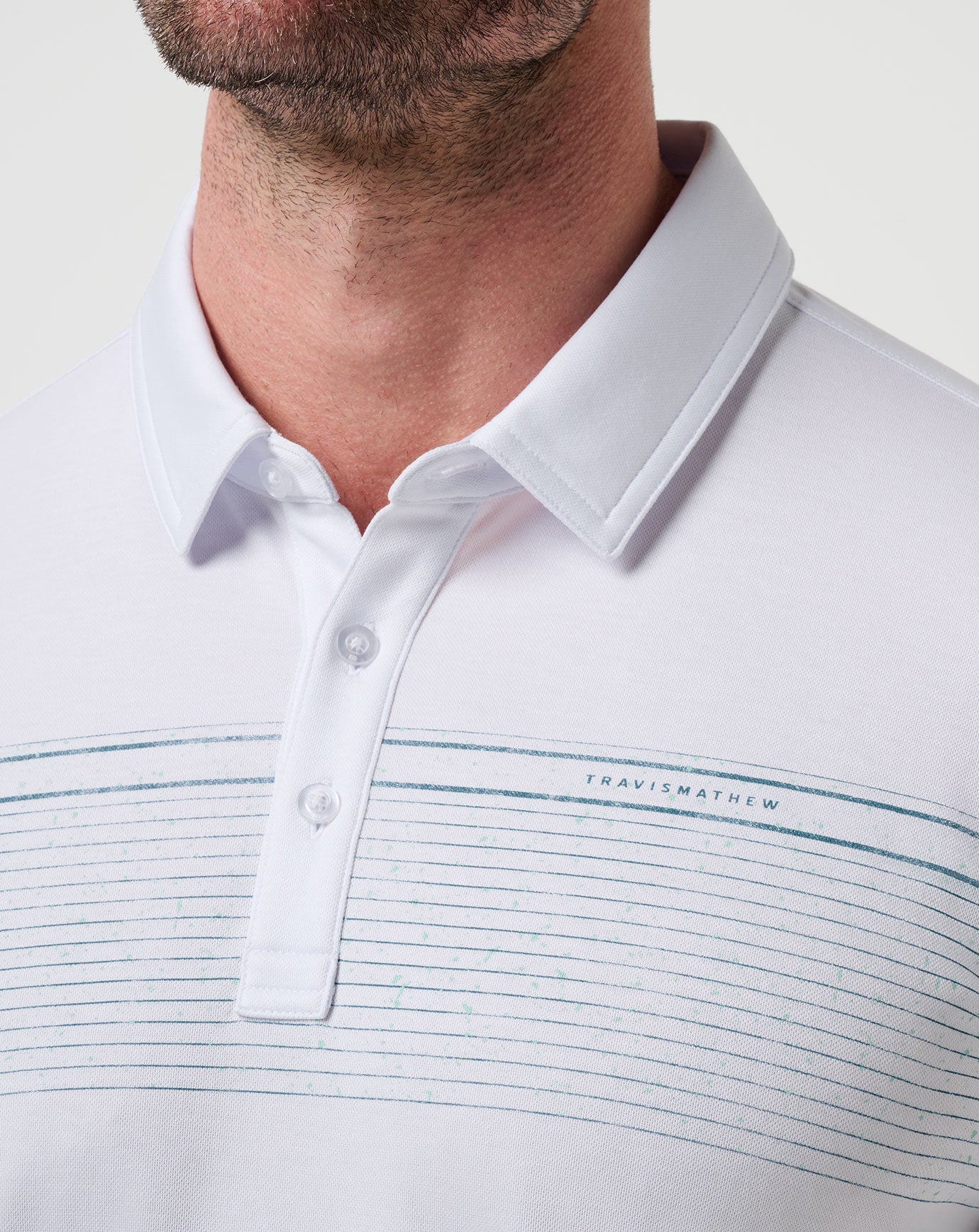 Overstay Polo Men|Golf/White