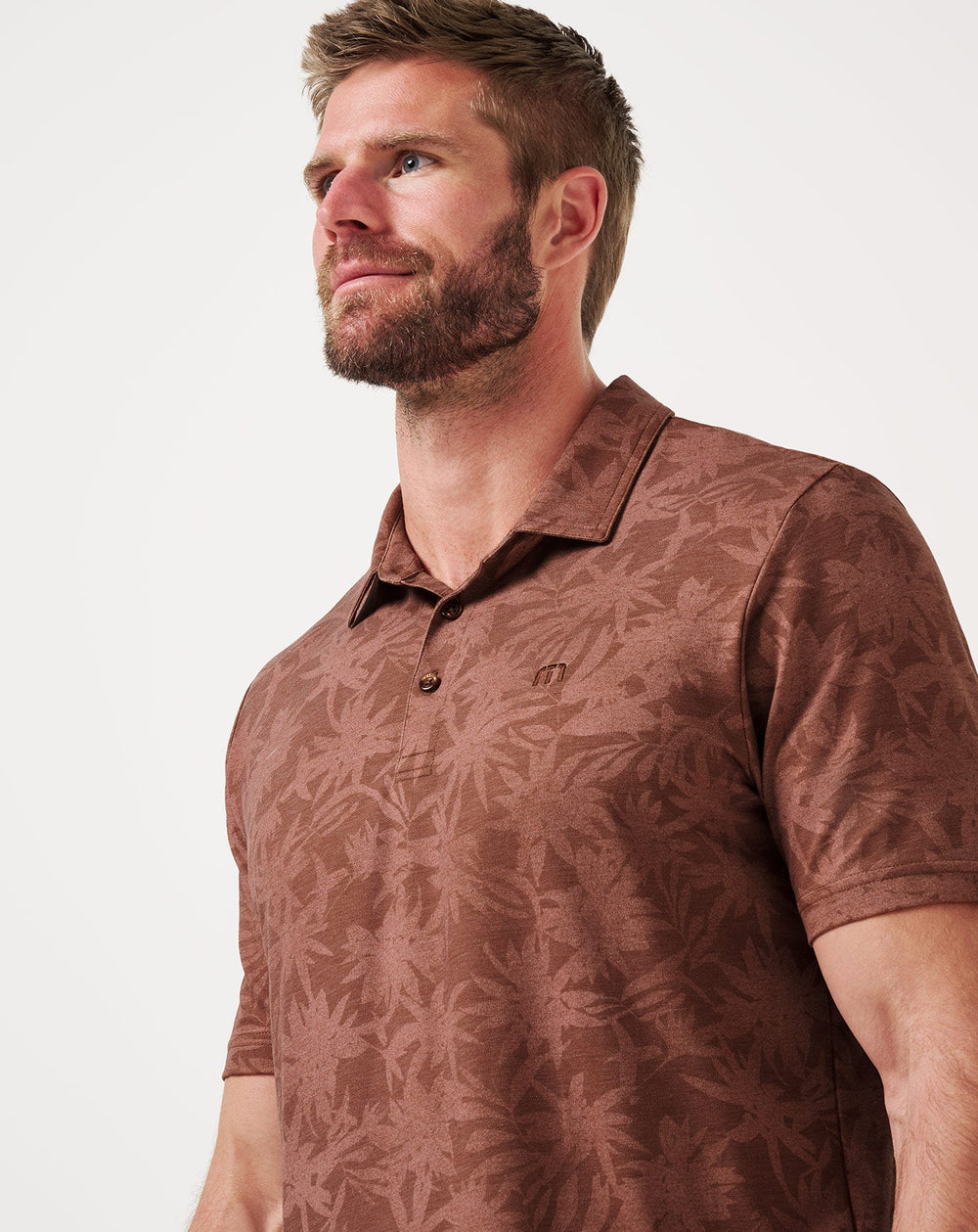 Featherweight Ticket Polo Men|Golf/Maple