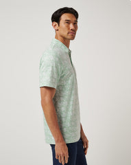 Featherweight Cabana Polo Men|Golf/Aqua Foam