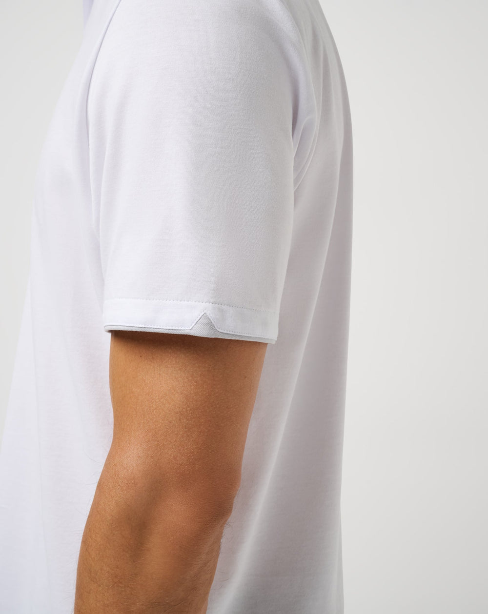 Late At Night Polo Men/White