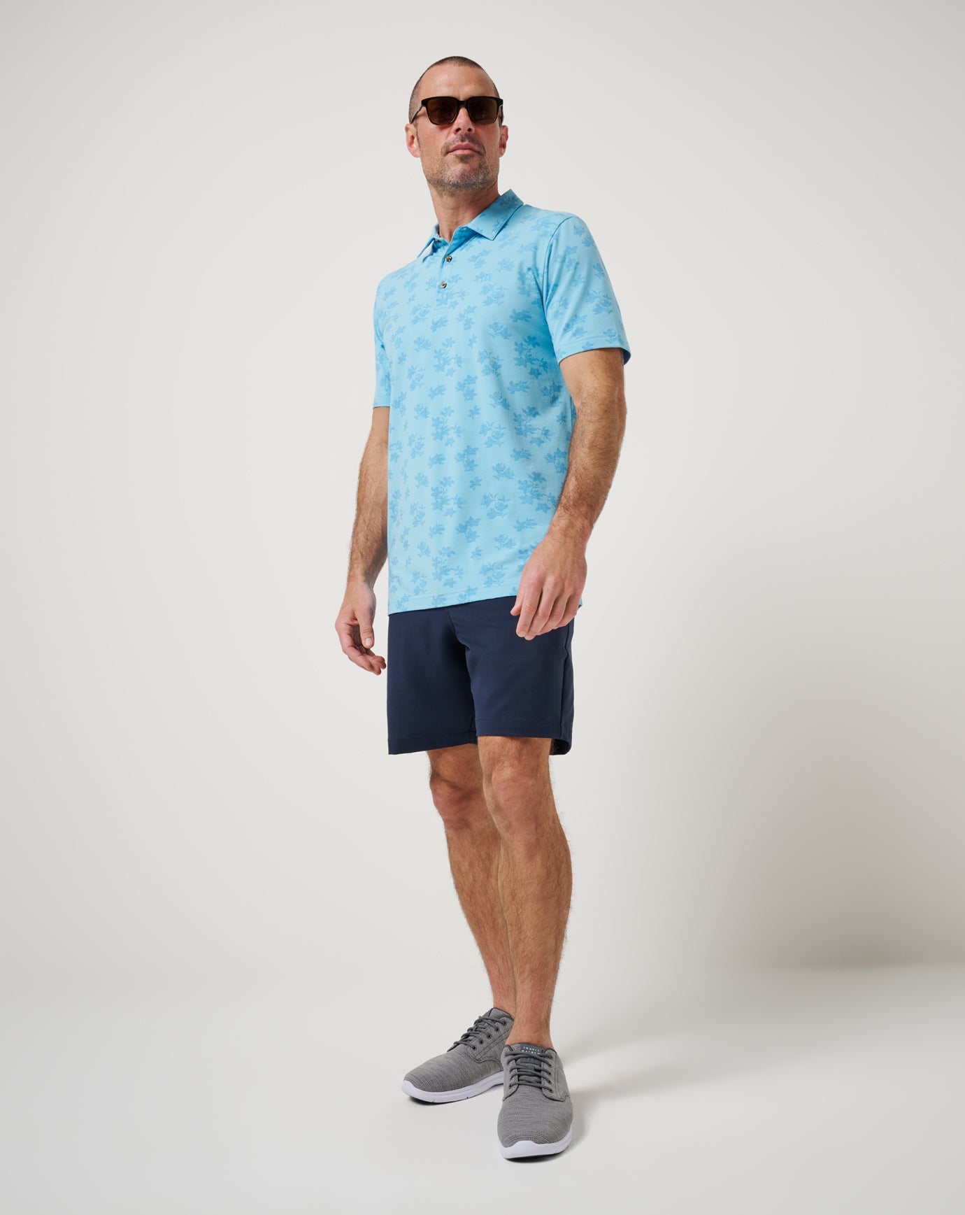Port Day Polo Men/Air Blue