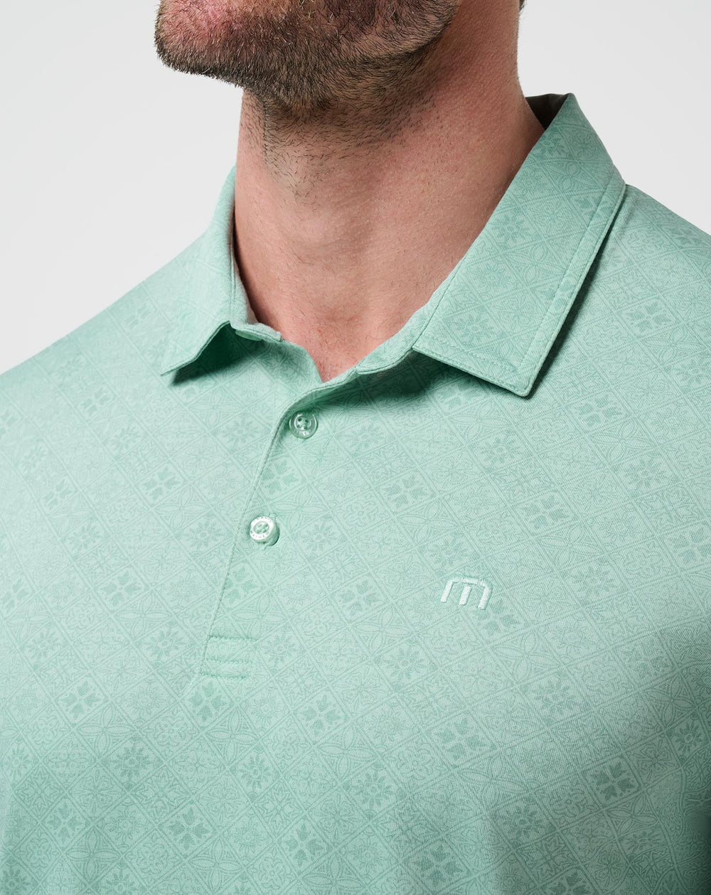 Acropolis Polo Men|Golf/Eggshell Blue