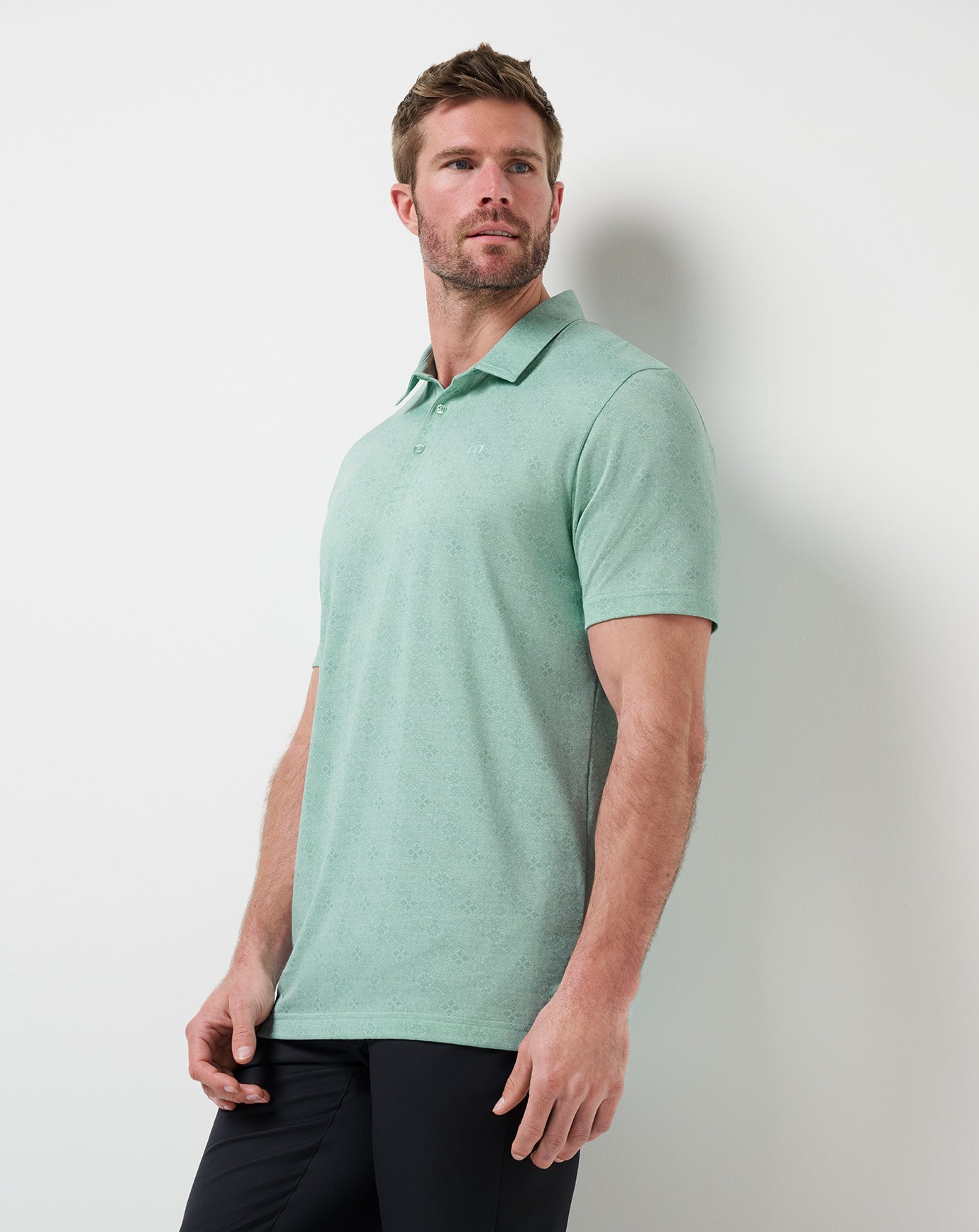 Acropolis Polo Men|Golf/Eggshell Blue