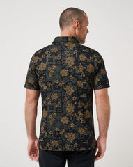 Speaking My Language Polo Men/Black