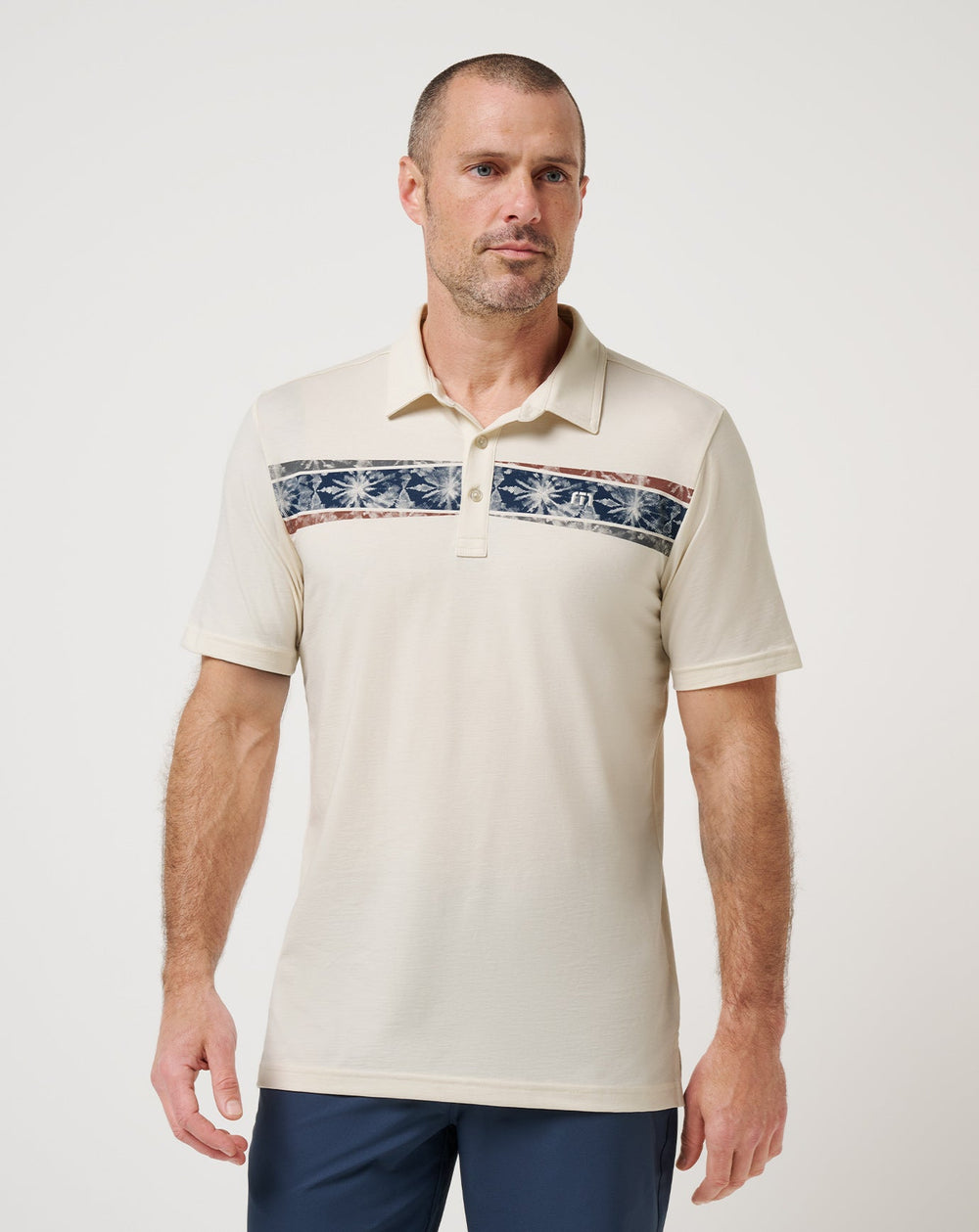 Postcard Market Polo Men|Golf/Birch