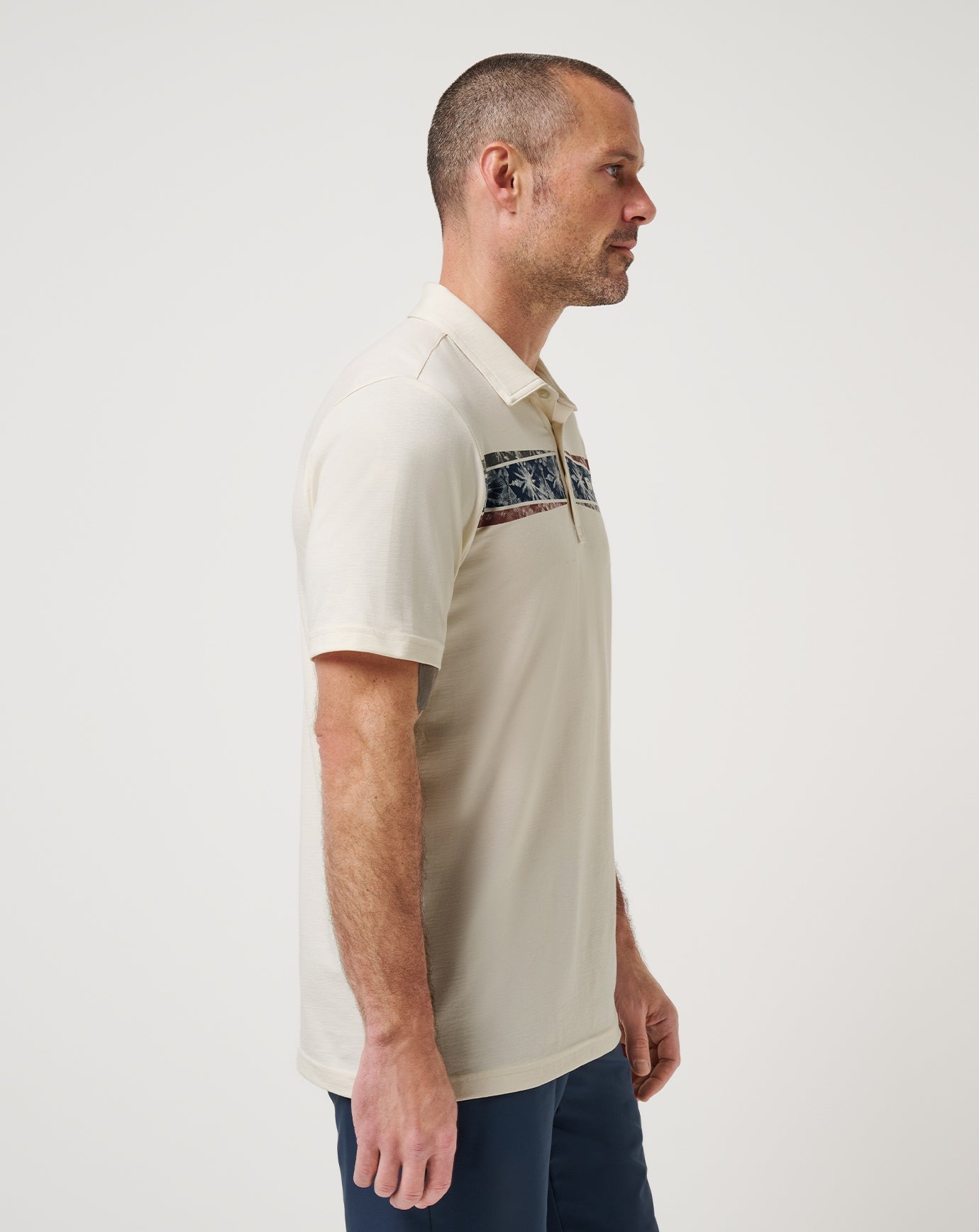 Postcard Market Polo Men|Golf/Birch