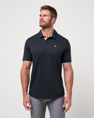 Featherweight On The Grind Polo Men|Golf|New/Black