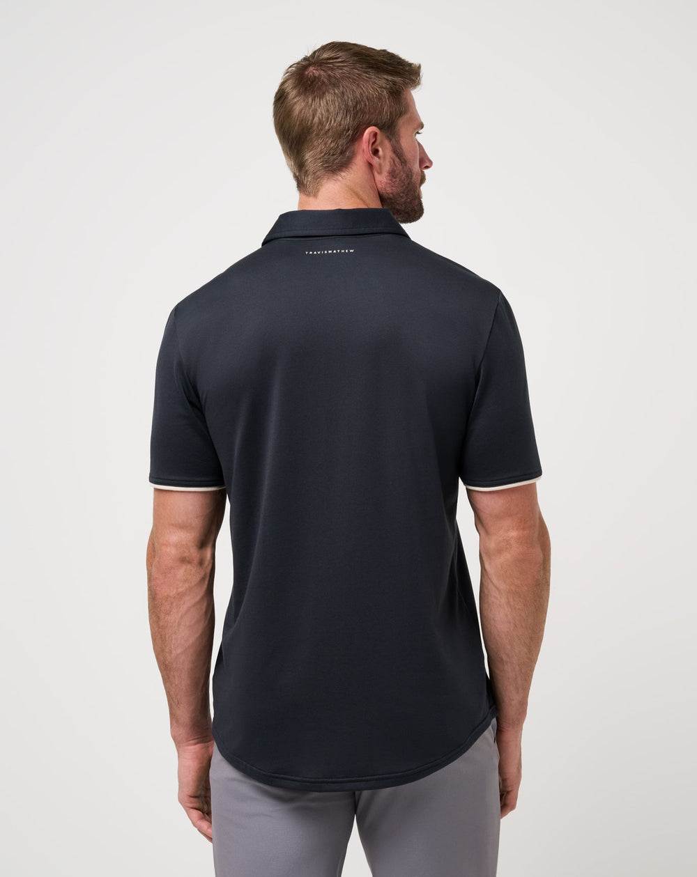 Featherweight On The Grind Polo Men|Golf|New/Black