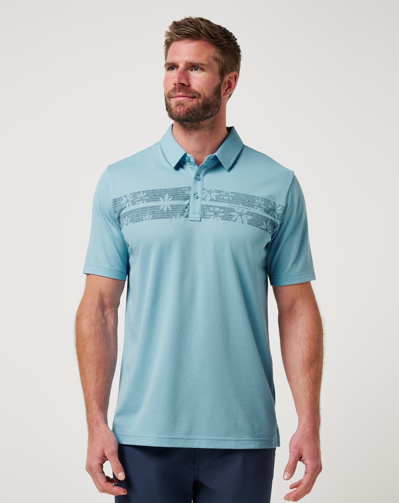 Infamy Polo Men/Air Blue