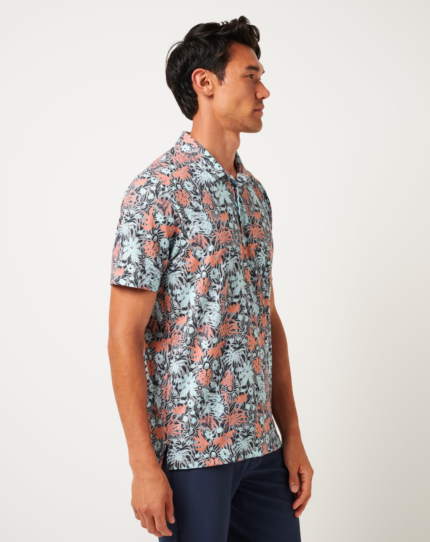 Featherweight Sands Polo Men/Heather Medium Grey