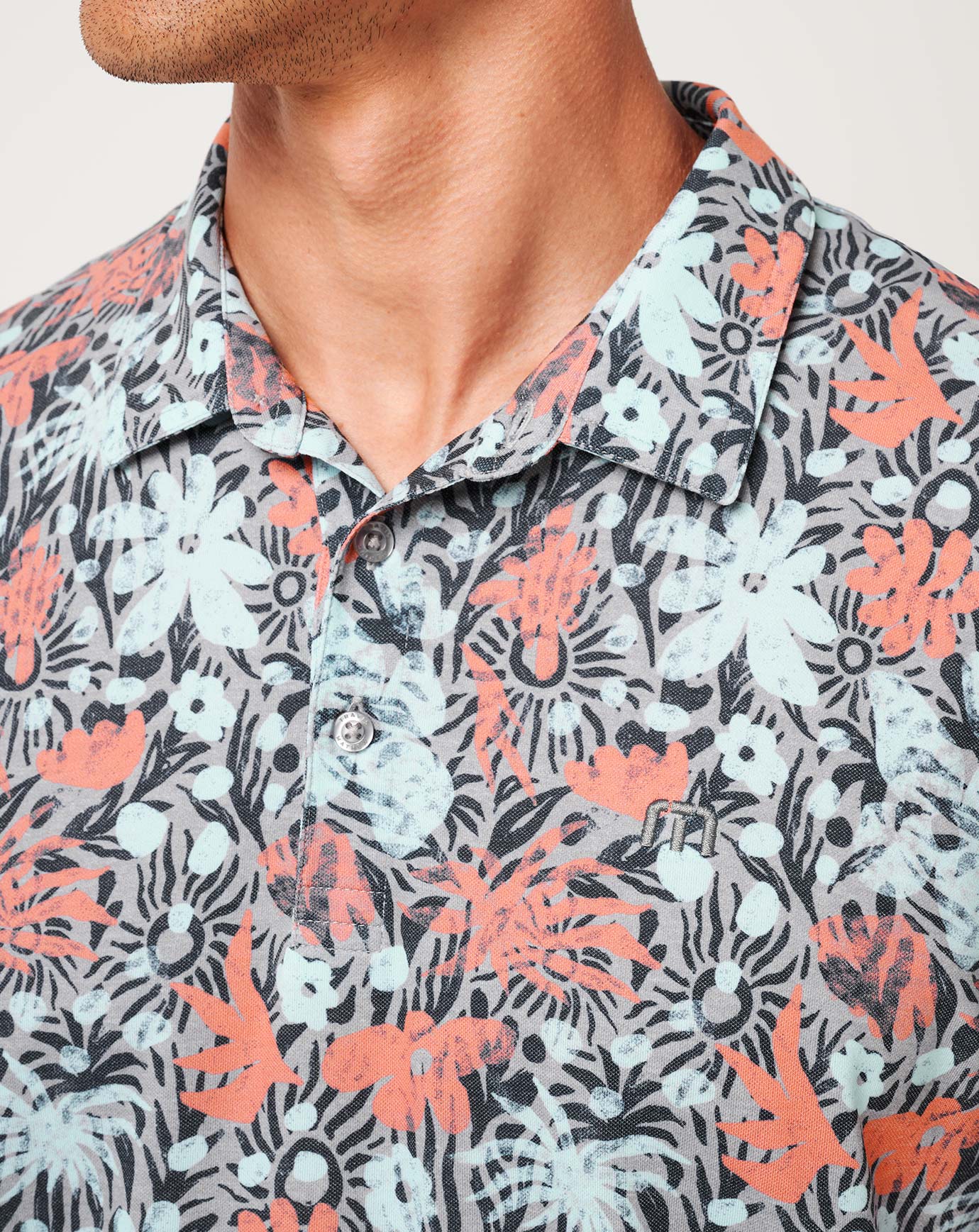 Featherweight Sands Polo Men/Heather Medium Grey