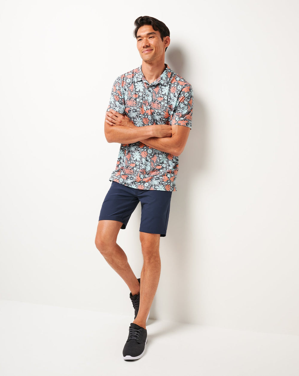 Featherweight Sands Polo Men/Heather Medium Grey