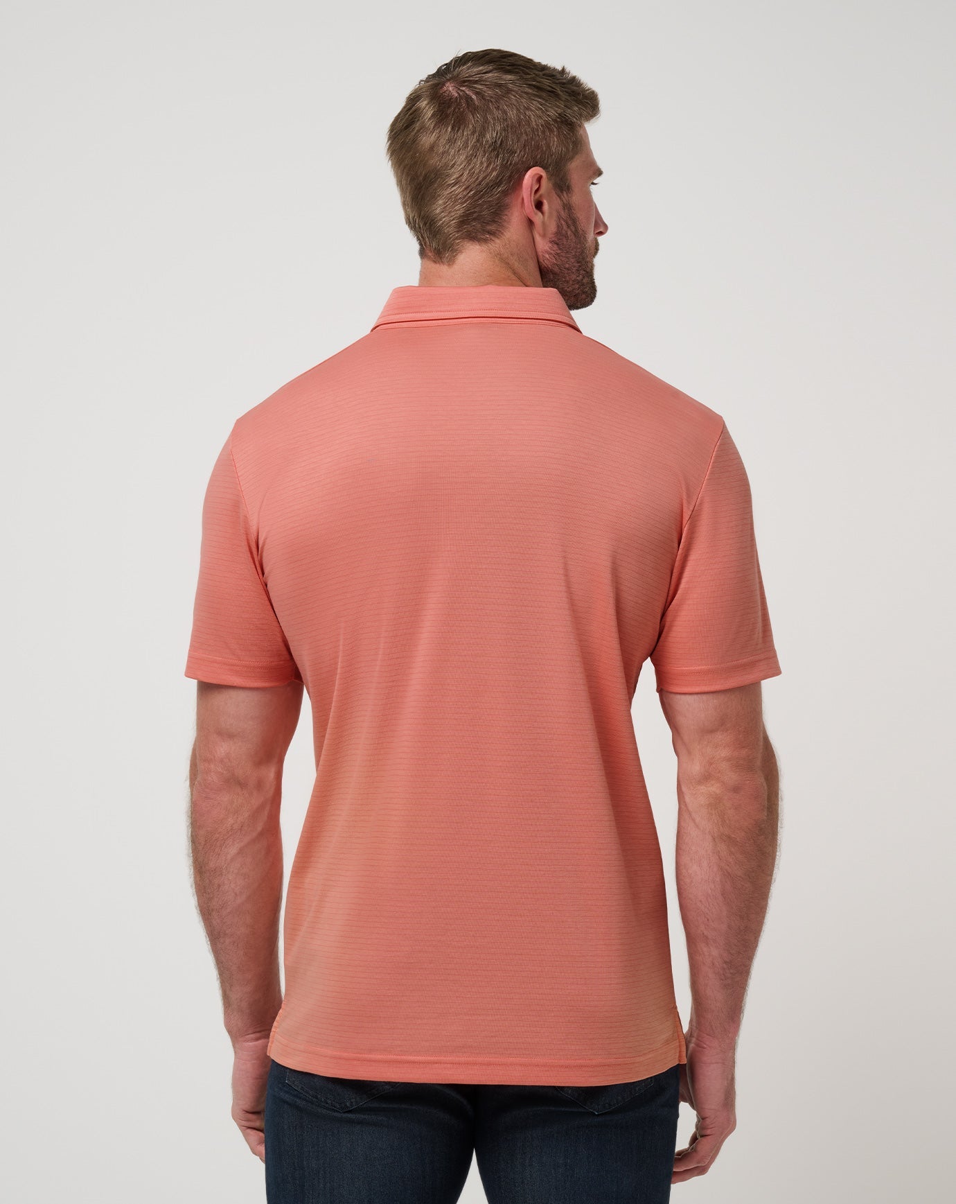 On Our Way Polo Men/Terra Cotta
