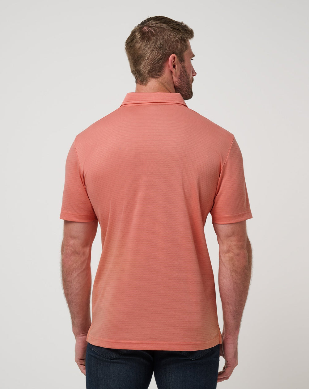 On Our Way Polo Men/Terra Cotta