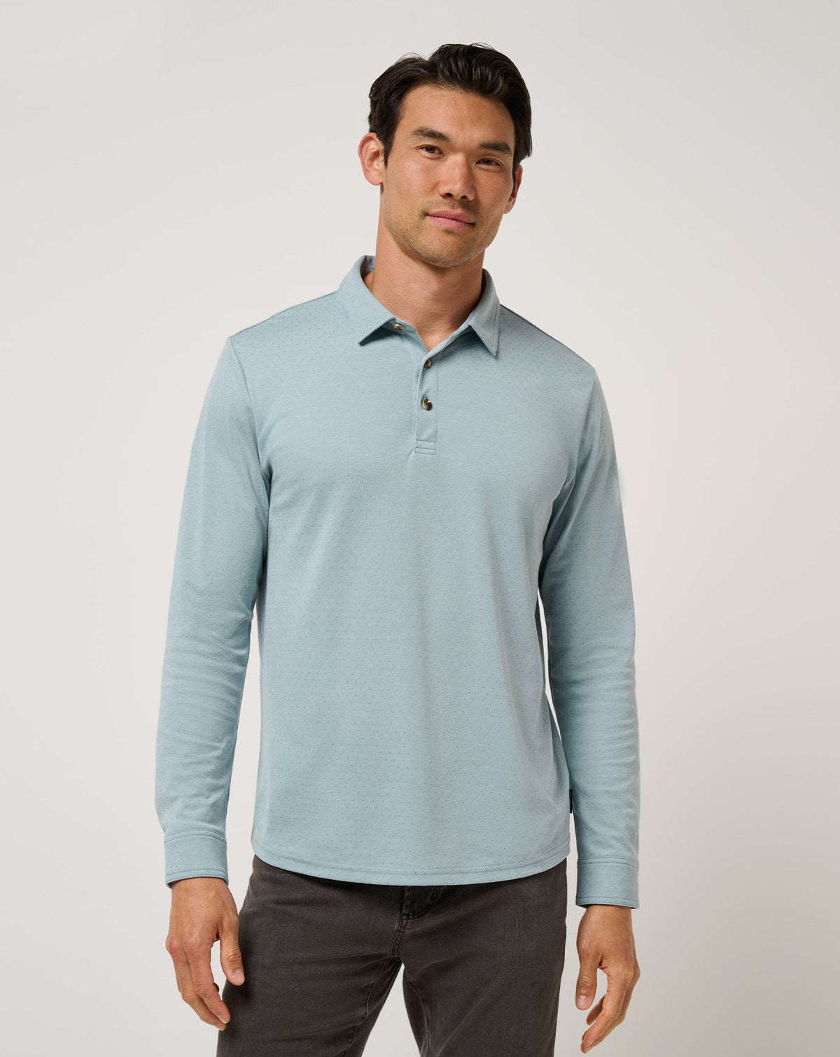 Handsome Town Long Sleeve Polo Men/Arona