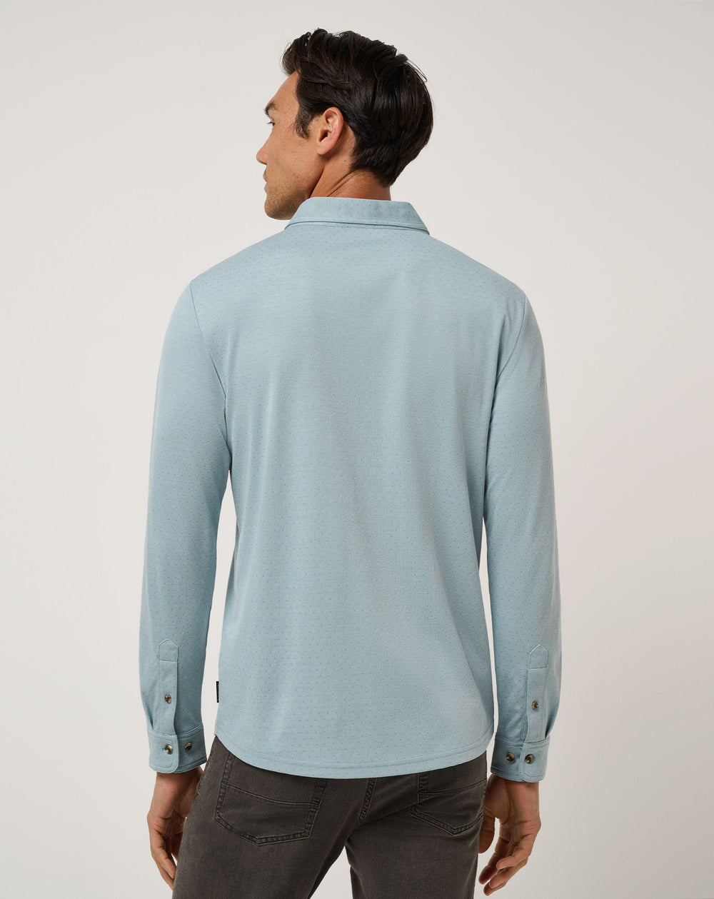 Handsome Town Long Sleeve Polo Men/Arona