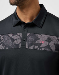 Good Good Chest Stripe Polo Men|Golf/Black/Damson