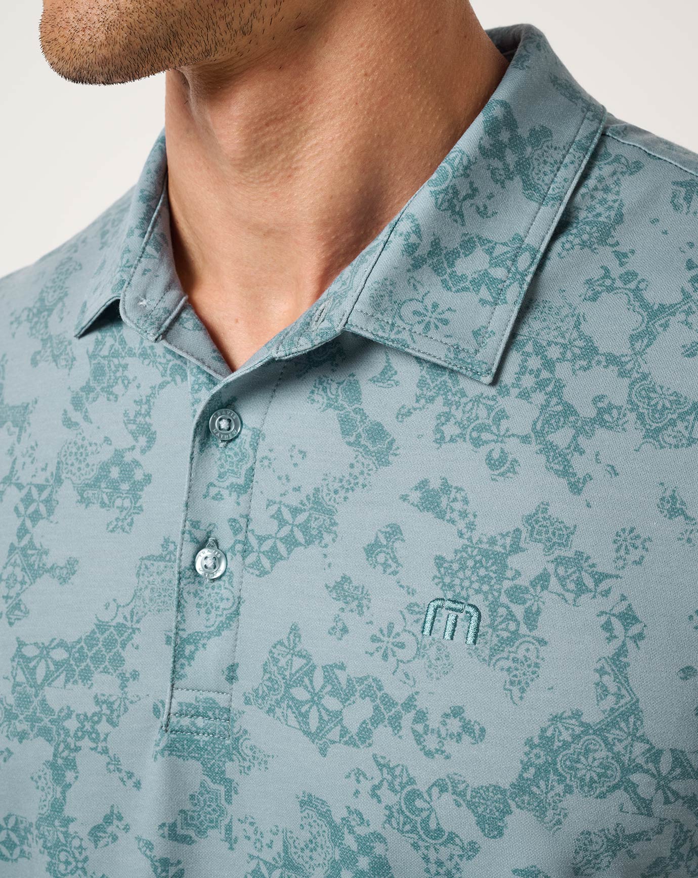 Featherweight Steep Wave Polo Men|Golf|New/Cameo
