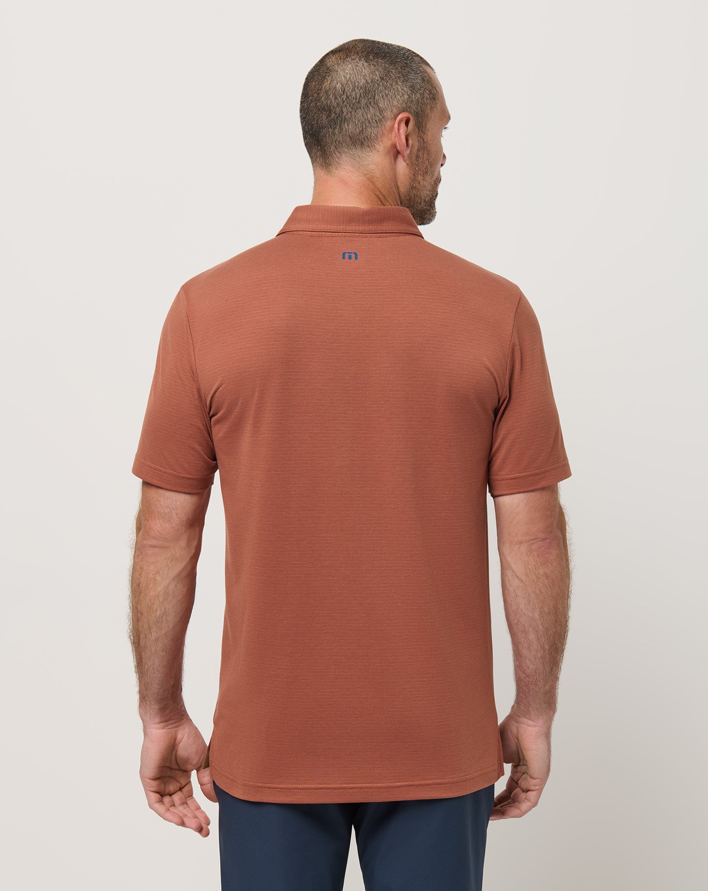 The Heater Chest Stripe Polo Men/Maple