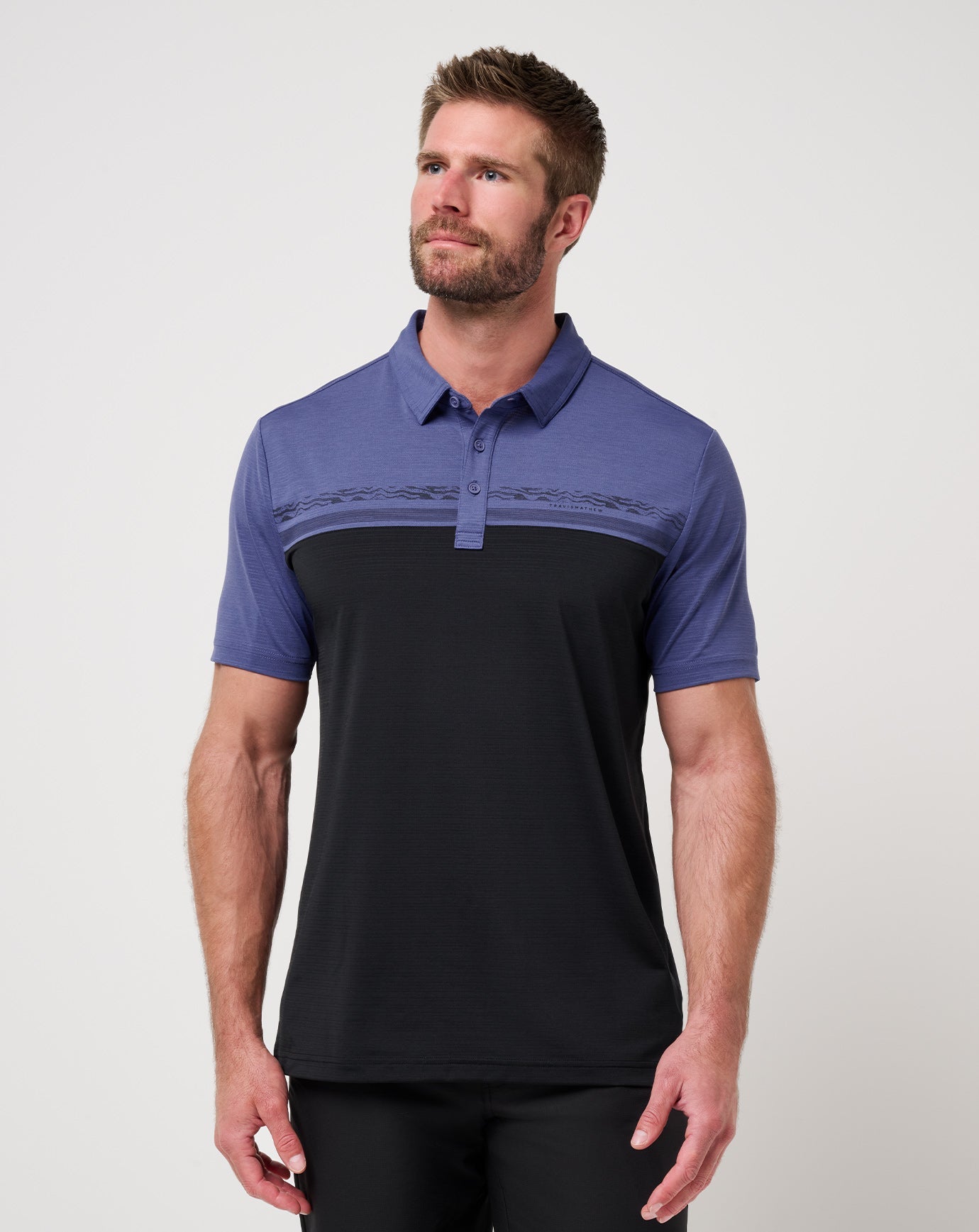 Perspective Shift Polo Men|Golf/Marlin